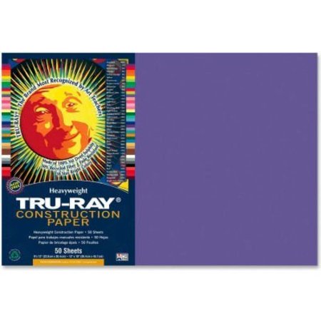 PACON CORPORATION Pacon® Tru-Ray Construction Paper 12" x 18" Violet 103041